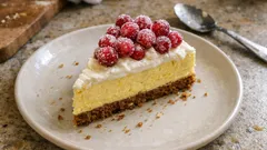 Uuniton sahrami-piparkakkujuustokakku – helppo joulun kahvipöydän herkku