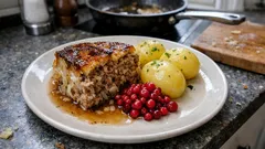 Klassinen kålpudding uunissa – mehevä kaali-jauhelihavuoka riisillä ja siirapilla