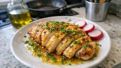 Dubbelmarinoitu sitruunakana: mehevä broileri kahdella marinadilla