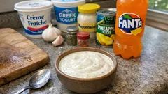 Pizzerian tyyliin tehty kebabkastike: Fanta tai ananasmehu tekee mausta pehmeän