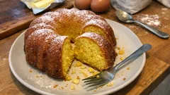 Mehevä sahramikakku kahvipöytään – helppo kuivakakku, kun sahramin maku tekee juhlan