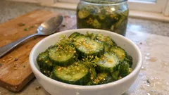 Kotitekoiset etikkakurkut – suolaliemi tekee kurkuista rapsakat